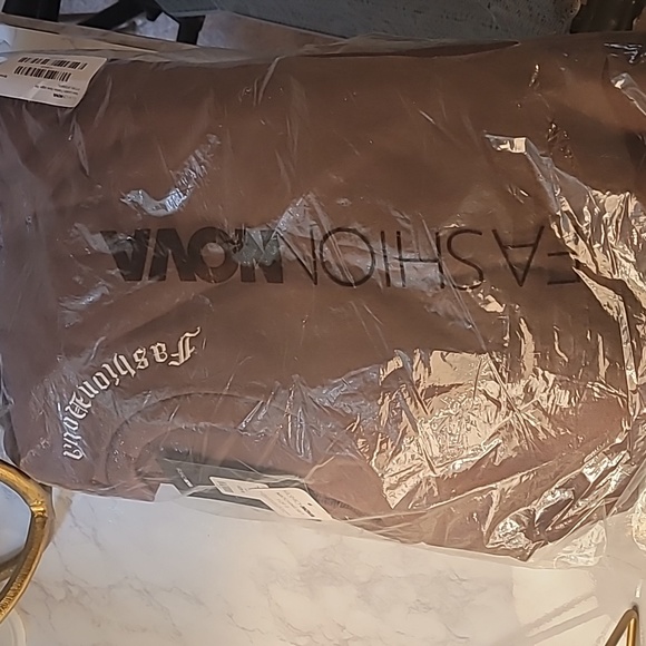 WOMEN'S JOGGER SET - BROWN SIZE M - Picture 10 of 10